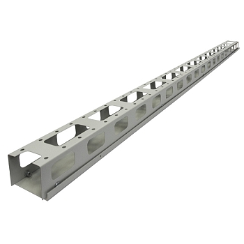 Органайзер кабельный вертикальный 47U с крышкой, ширина 100мм REXANT