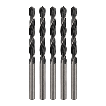 Сверло по металлу 8,0х117х75мм (HSS), DIN 338, 5 шт. в упаковке KRANZ