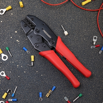 Кримпер HT-336N для обжима изолированных и неизолированных гильз 1,5-10,0мм² PROconnect