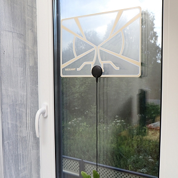 Антенна комнатная для цифрового телевидения DVB-T2, Ag-710 REXANT