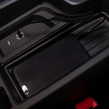 Аудиокабель AUX 3,5мм, 1м, черный, шнур спираль REXANT