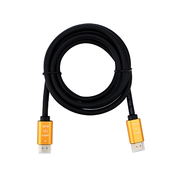 Кабель HDMI - HDMI 2.0, 2м, Gold REXANT