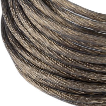 Трос стальной в ПВХ оплетке d=4,0мм, прозрачный (моток 20м) REXANT