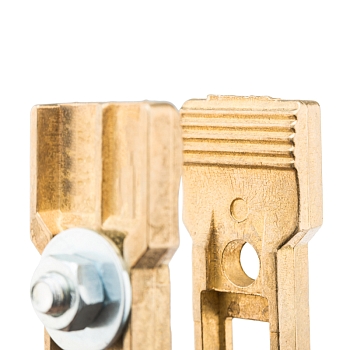 Зажим «крокодил» 315 А 170 мм для сварки (латунь) САТУРН Профи РОССИЯ