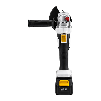 Угловая шлифовальная машина (УШМ, болгарка) аккумуляторная, 1х4Ач, в кейсе KRANZ