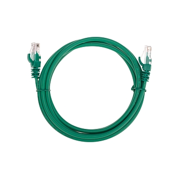 Патч-корд U/UTP, CAT 5e, RJ45-RJ45, 26AWG, LSZH, зеленый, 2м REXANT