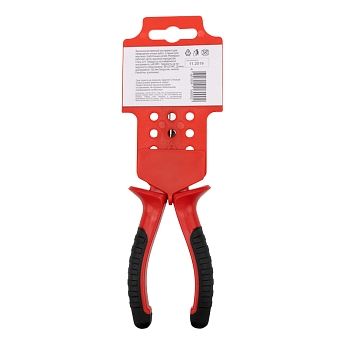 Тонкогубцы 160мм никелированные, двухкомпонентные рукоятки REXANT