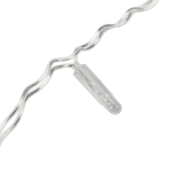 Гирлянда светодиодная Занавес 2х1,5м 192 LED СИНИЙ прозрачный ПВХ IP65 постоянное свечение 230В блок в комплекте NEON-NIGHT