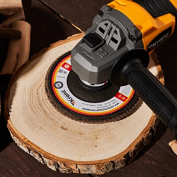 Круг лепестковый торцевой, P24, 125х22,2мм KRANZ