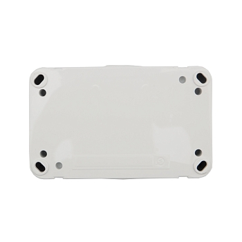 Блок горизонтальный 2 розетки Mini OG IP54 с/з, о/у, белый KRANZ