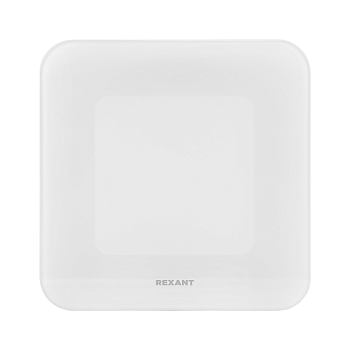 Весы напольные электронные, белые/стекло/до 180 кг REXANT