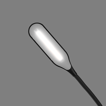 Светильник настольный Click 4Вт, LED, 4000К, диммируемый 3 ступени, заряжаемый, на прищепке, черный REXANT