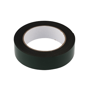 Двухсторонний скотч, вспененная ЭВА-основа, черный, 30мм, ролик 5м REXANT