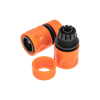 Катушка со шлангом 1/2" 15м, 3 коннектора, 1 распылитель ЧЕТЫРЕ СЕЗОНА