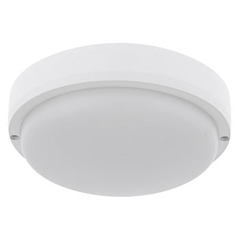Светильник ЖКХ LED пылевлагозащищенный круг IP65 30Вт 2850Лм 6500K с микроволновым датчиком движения, дежурный свет REXANT