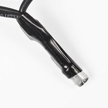 Гирлянда Нить управляемая 10м 100 LED ЖЕЛТЫЙ черный ПВХ IP65 свечение с динамикой 230В контроллер в комплекте NEON-NIGHT