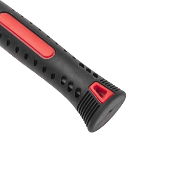 Киянка резиновая 450 г, черно-белая резина, фибергласовая рукоятка KRANZ