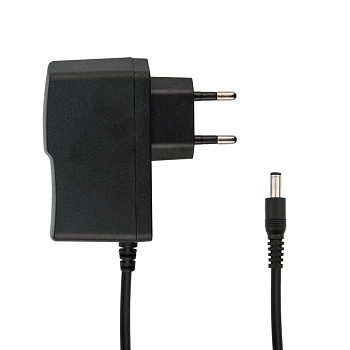 Блок питания (сетевой адаптер) AC 110-250В/DC 12В, 1А, 12Вт с DC разъемом подключения 5,5х2,1 (IP43)