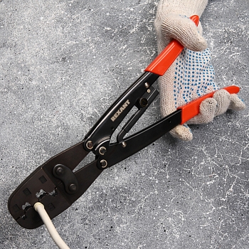 Пресс механический HT-50WF для обжима втулочных наконечников 10-50мм² REXANT