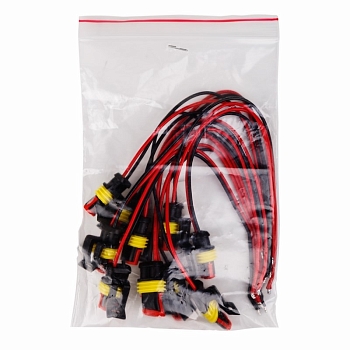 DJ7021-1.5-21 автомобильный разъем гнездо с проводом 20см