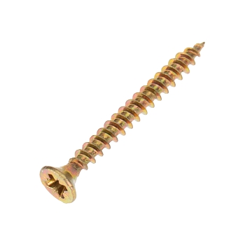 Саморез универсальный 4х35 мм, желтый цинк, упаковка поставщика (12000 шт/уп) KRANZ