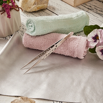 Пинцет прямой узкий 140мм Airy (блистер) REXANT