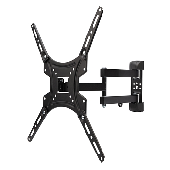 Кронштейн для телевизора 13"-65", наклонно-поворотный, 2 колена REXANT