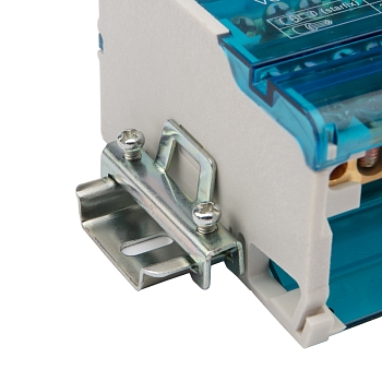 Ограничитель на DIN-рейку (металл) 2 винта (пакет 10 шт/уп) REXANT