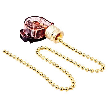 Выключатель для настенного светильника с цепочкой 270мм «Gold» REXANT