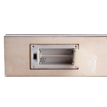 Деревянная фигурка с подсветкой Рождественская сказка 44,5x6x24 см