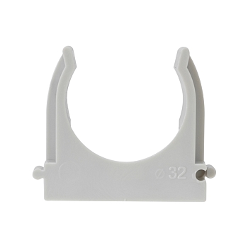 Крепеж-клипса для монтажного пистолета Ø 32 мм, серая (50 шт/уп) REXANT