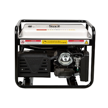 Генератор бензиновый KR8000, 8кВт, 230В, 25л, ручной старт KRANZ