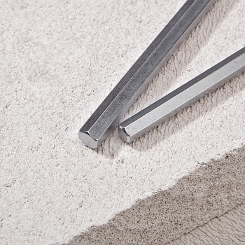 Набор ключей имбусовых HEX KRANZ 2,0-12 мм, CrV, 9 шт., удлиненные