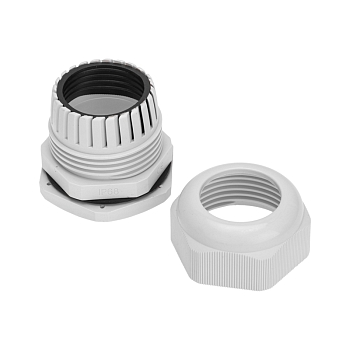 Кабельный ввод PG-36 (22-32мм) серый, комплект (1 шт/уп) REXANT