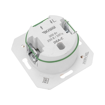DEA Светорегулятор 300Вт с/у мех. Беж KRANZ