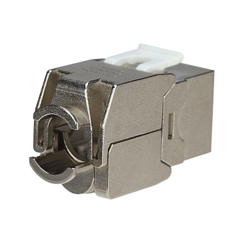 Модуль Keystone, Jack RJ-45(8P8C), FTP экранированный, CAT 6A, тип 180 градусов, самозажимной REXANT PRO