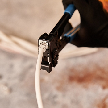 Кримпер HT-808 PROFI для обжима торцевой 8P8C REXANT