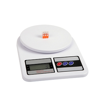 Весы настольные электронные, универсальные, от 1 гр. до 5 кг, пластик  REXANT