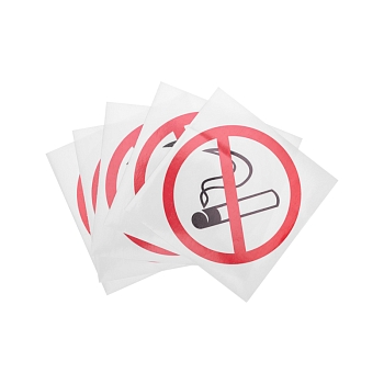 Наклейка информационный знак "Курить запрещено" 200х200 Rexant