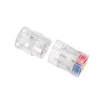 Экспресс-клемма СМК 2273-2x3R проходная разъемная 3 полюса 3х2-проводная 0,5-2,5мм² (50 шт/уп) REXANT