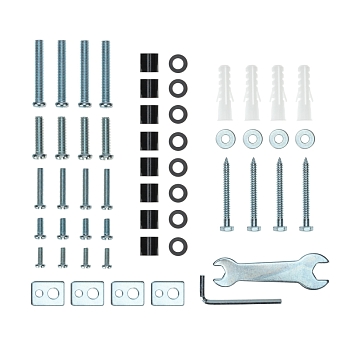 Кронштейн для телевизора 32"-65", наклонно-поворотный, 2 колена REXANT