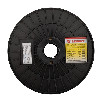 Трос стальной в ПВХ оплетке d=3,0мм, прозрачный (бухта 200м) REXANT