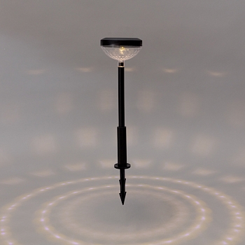 Светильник грунтовый Таянг, 3000К/RGB, встроенный аккумулятор, солнечная панель, коллекция Пекин REXANT