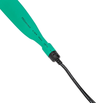 Трубка термоусаживаемая ТУТ 18,0/9,0мм, зеленая, упаковка 50 шт. по 1м, PROconnect