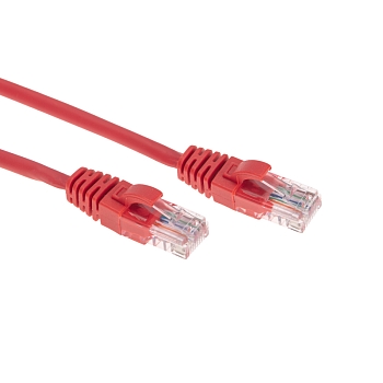 Патч-корд U/UTP, CAT 6, RJ45-RJ45, 26AWG, LSZH, красный, 1,5м REXANT
