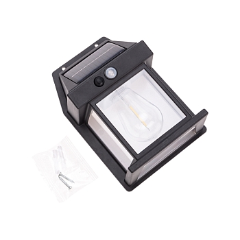 Светильник садовый Кингс, 3000К, встроенный аккумулятор, солнечная панель, коллекция Лондон REXANT