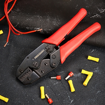 Кримпер HT-301E для обжима штыревых наконечников 0,5-4,0мм² PROconnect