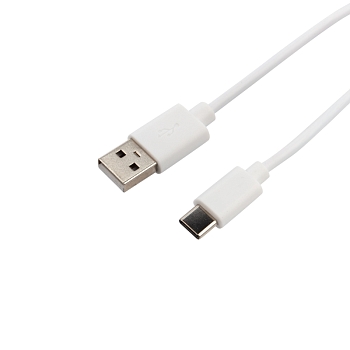 Кабель USB-A – Type-C, 3 А, 1м, ПВХ, черный REXANT