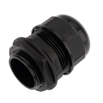 Кабельный ввод MG-32 (25-18 мм) черный, уп. 2 шт REXANT