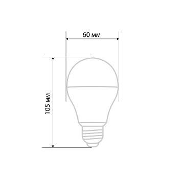 Лампа светодиодная Груша A60 11,5Вт E27 1093Лм 4000K нейтральный свет REXANT